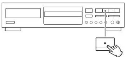 TEAC CD-RW980 - Zeitweise Wiedergabeunterbrechung (Pause) - 1
