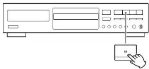 TEAC CD-RW980 - Se necessario, regolare il livello di registrazione con i tasti REC LEVEL. - 6