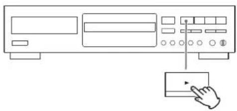 TEAC CD-RW980 - Druk op Play (▶) om het wissen te starten. - 1