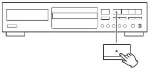 TEAC CD-RW980 - Premere il pulsante PLAY (▶) per avviare la riproduzione. - 1