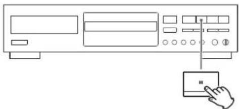 TEAC CD-RW980 - Per mettere in pausa la riproduzione - 1