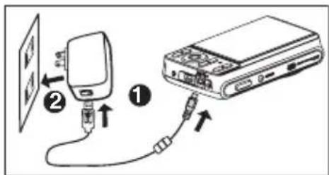 MINOX DC 1422 - Charging the Battery - 1