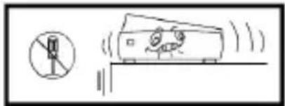 Diagram showing a traffic stop sign and a vehicle on a ramp with motion lines, likely indicating speed or speed limit.