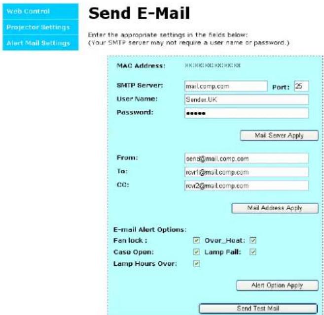 INFOCUS IN134UST - eMail-Alarm vorbereiten - 3