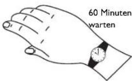 60 Minuten warten