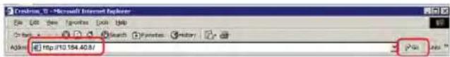 Circling, U - Microsoft Internet Explorer Address: http://10.154.40/8/ Search Favorites History Google Web