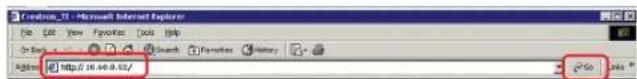 Ciribina_31 - Microsoft Internet Explorer File Edit View Favorites Tools Help On Web Search Favorites History Address: http://16.40.9.02/ Go Tools