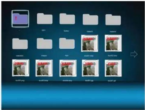 INFOCUS IN3126 - So zeigen Sie Bilder von einem USB-Speichergerät an: - 1
