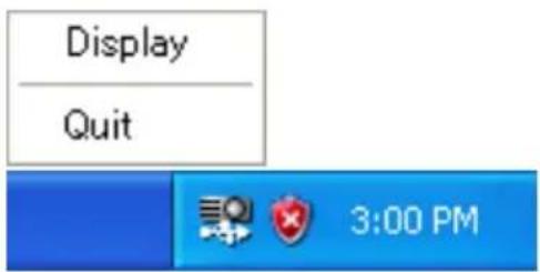 Display Quit 3:00 PM
