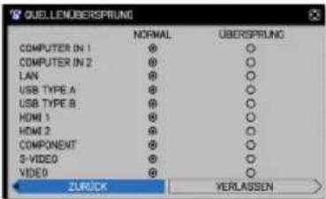 INFOCUS IN5132 - Menü OPT. - 2