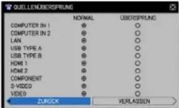 INFOCUS IN5134 - Menü OPT. - 2