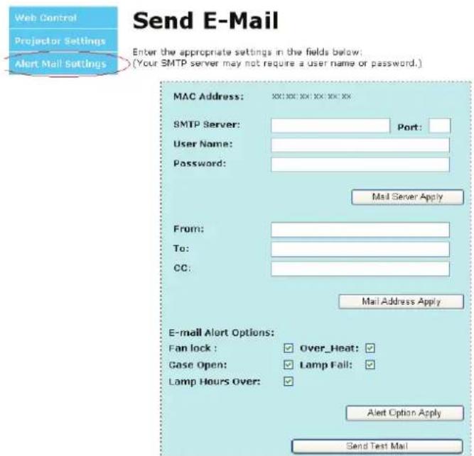INFOCUS IN5318 - eMail-Alarm vorbereiten - 2
