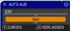 INFOCUS IN5542 - Menü OPT. - 2