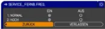 INFOCUS IN5542 - Menü OPT. - 7