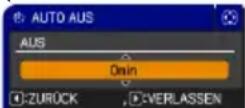 INFOCUS IN5542 - Menü OPT. - 3