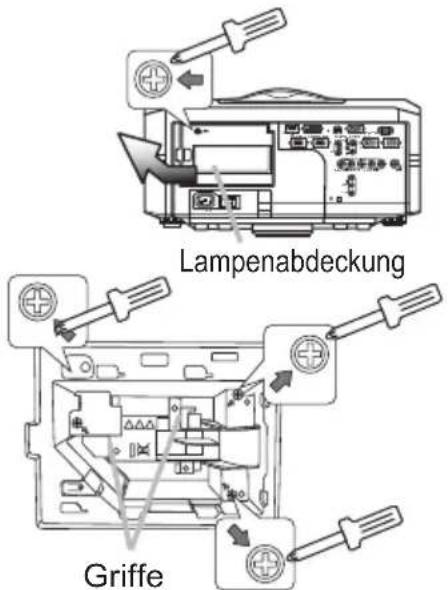 Lampenabdeckung Griffe