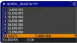 INFOCUS IN5542 - Menü OPT. - 5