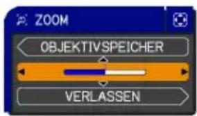 ZOOM OBJEKTIVSPEICHER VERLASSEN