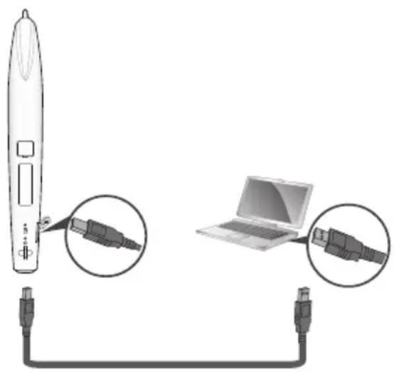 LG SA560 - Aufladen des Interactive Pen - 1