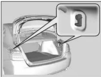 Honda Accord Sedan (2014) - Cargo Hooks - 1