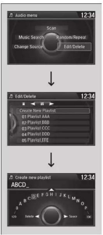 Honda Accord Sedan (2014) - ■Editing a playlist - 5