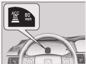 ACC 0H 80 mph