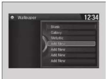 Wallpaper 12:34 Blank Galaxy Metallic Add New Add New Add New Add New