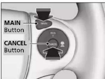 MAIN Button CANCEL Button