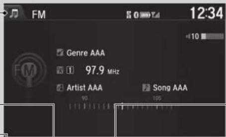 FM 12:34 Genre AAA 97.9 MHz Artist AAA Song AAA 10 105