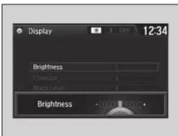 Display 12:34 Brightness Canvas Black pixels Brightness -0.000 0.000+