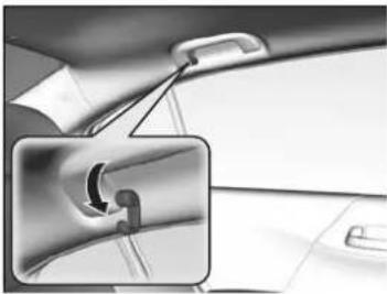 Honda Accord Sedan (2014) - Coat Hook - 1