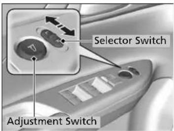 Selector Switch Adjustment Switch