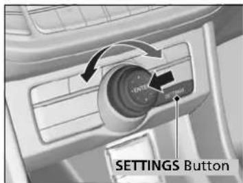 SETTINGS Button