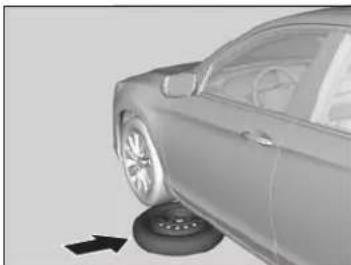 Honda Accord Sedan (2014) - Getting Ready to Replace the Flat Tire - 4
