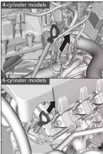 4-cylinder models 6-cylinder models