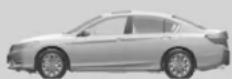 Honda Accord Sedan (2014) - WARNING - 5