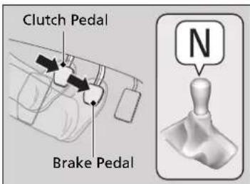Clutch Pedal Brake Pedal