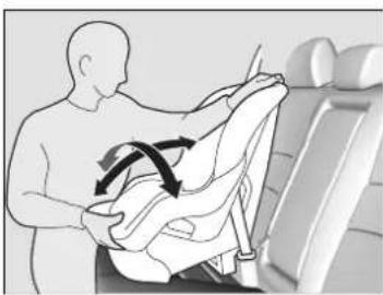Honda Accord Sedan (2014) - Installing a Child Seat with a Lap/Shoulder Seat Belt - 1