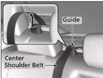 Guide Center Shoulder Belt