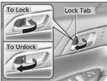 To Lock To Unlock Lock Tab