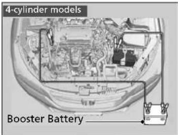 4-cylinder models Booster Battery