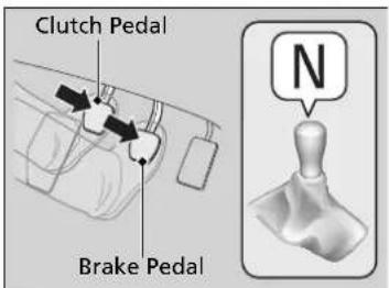 Clutch Pedal Brake Pedal