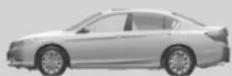 Honda Accord Sedan (2014) - WARNING - 1