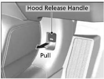 Hood Release Handle Pull