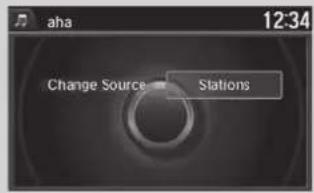 aha 12:34 Change Source Stations