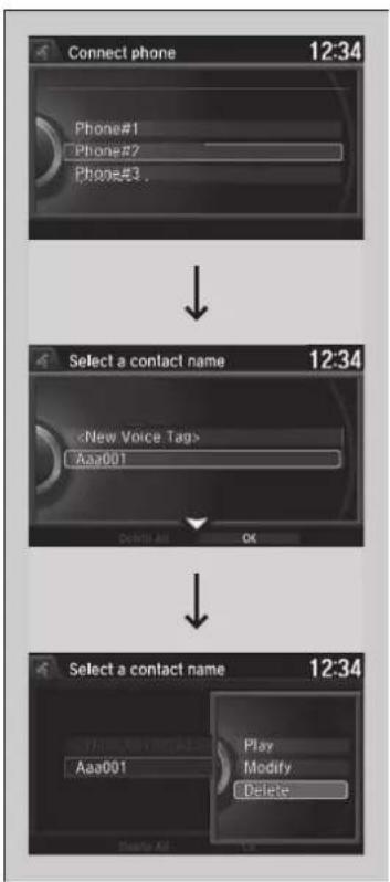 Honda Accord Sedan (2014) - Phonebook Phonetic Modification - 1