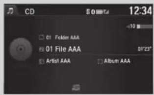 CD 01 Folder AAA 01 File AAA Artist AAA Album AAA 12:34