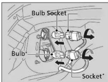 Bulb Socket Bulb* Socket*