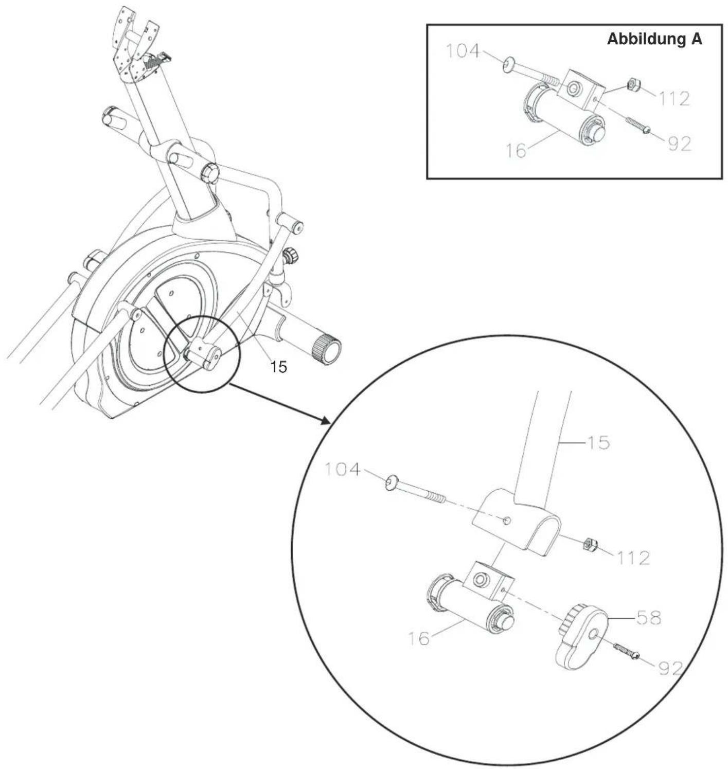 Maxxus CCX 6.1 - Schritt 5: Montage der Führungsrohre - 1