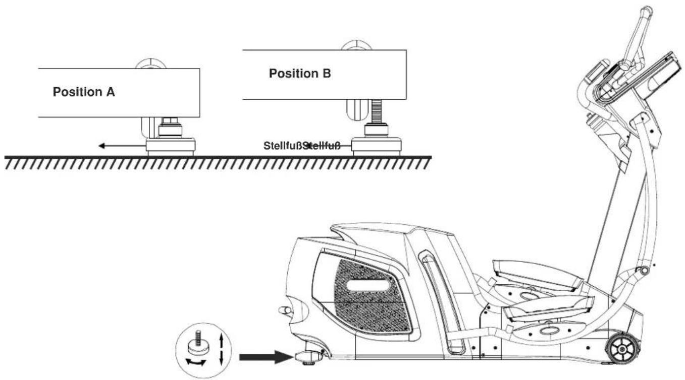 Maxxus Core-X 8.2 - Bodenhöhenausgleich - 1